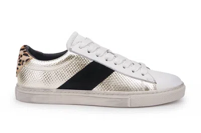 Vintage Havana Kendall Sneakers In Washed Gold/white In Multi