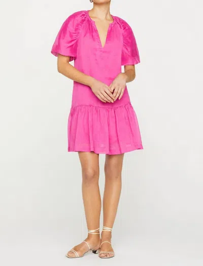 Shop Marie Oliver Greta Dress In Camelia Pink In Multi