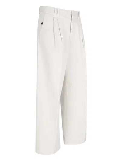 Shop Closed Trousers In White