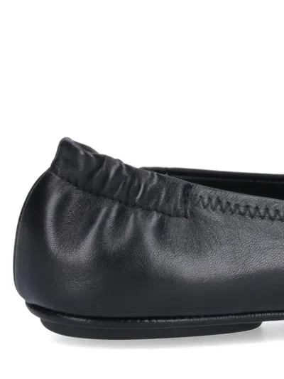 Shop Tory Burch Flat Shoes In Black
