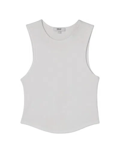 Shop Agolde Top In White