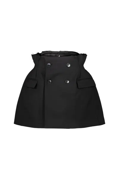 Shop Vetements Reconstructed Hourglass Skirt Clothing In Black