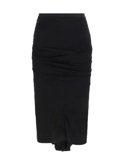 Shop Rick Owens Skirts In Black