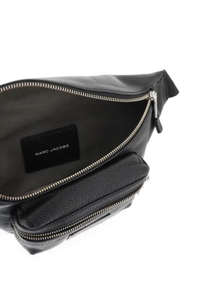 Shop Marc Jacobs Leather Belt Bag: The Sty In 黑色的