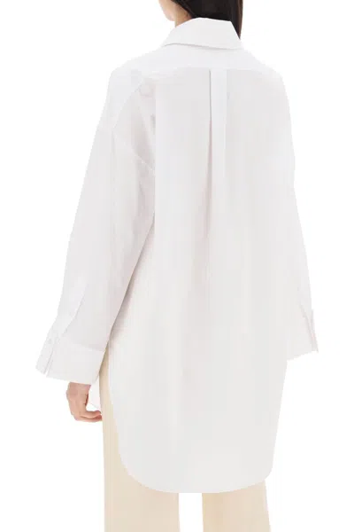 Shop By Malene Birger Maye Tunic Style Shirt In White