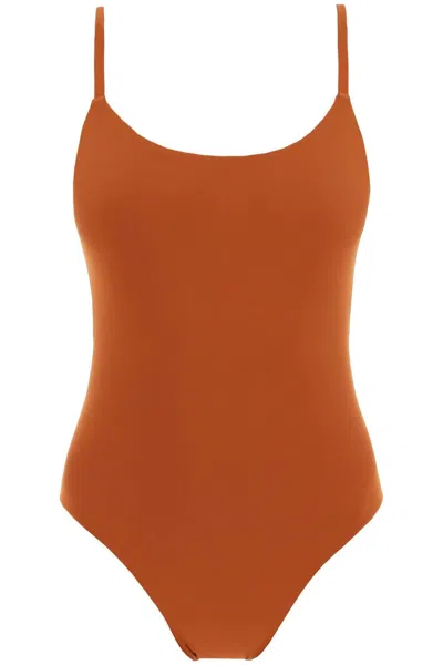 Shop Lido Pezzo One Piece Full In Brown