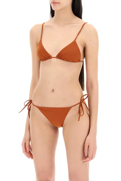 Shop Lido "twenty Piece Bikini In Brown