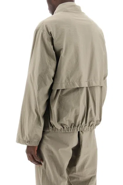 Shop Lemaire Lightweight Multi Pocket Jacket In Khaki
