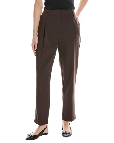 Shop Vince Camuto Wide Straight Leg Pant In Brown
