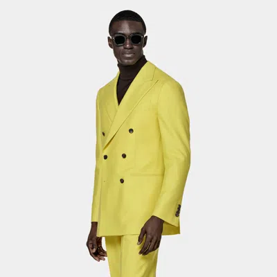 Shop Suitsupply Yellow Havana Suit