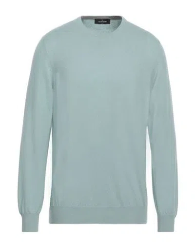 Shop Gran Sasso Man Sweater Light Green Size 46 Cashmere