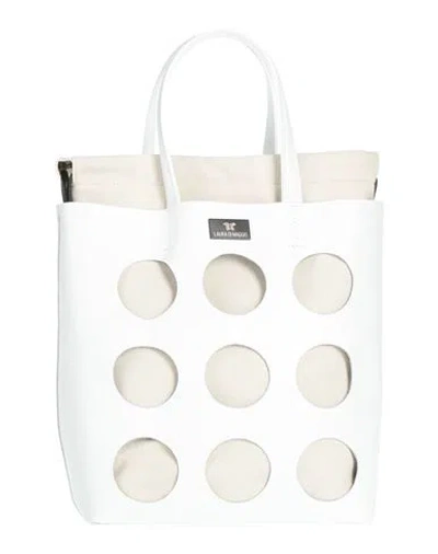Shop Laura Di Maggio Woman Handbag White Size - Leather