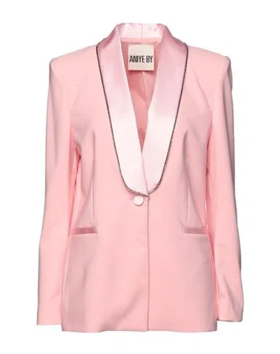 Shop Aniye By Woman Blazer Pink Size 4 Polyester, Elastane