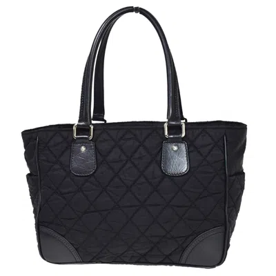 Pre-owned Chanel Paris New York Line Black Canvas Tote Bag ()