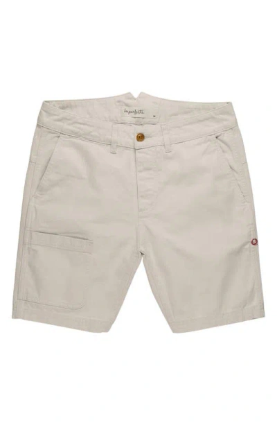 Shop Imperfects Courier Shorts In Natural