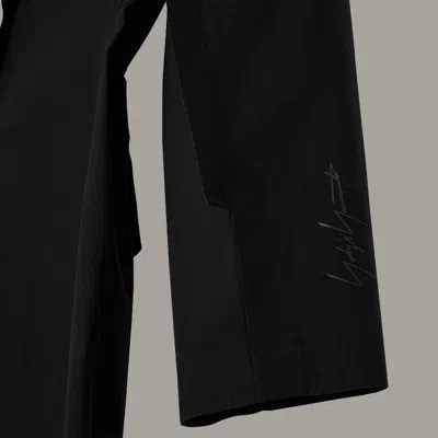 Shop Y-3 2024 Atelier Gore-tex® Collection Yohji Coat In Black
