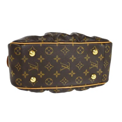 Pre-owned Louis Vuitton Clara Brown Canvas Shoulder Bag ()