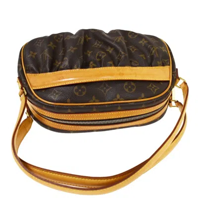 Pre-owned Louis Vuitton Clara Brown Canvas Shoulder Bag ()