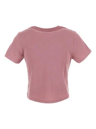 Shop Maison Kitsuné Fox T-shirt In Pink