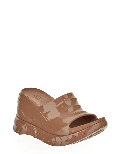 Shop Givenchy Marshmallow Sandal In Grey