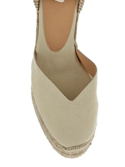 Shop Castaã±er Chiara Shoe In Ivory