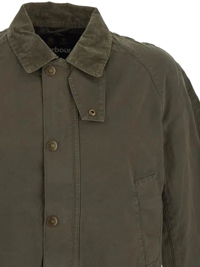 Shop Barbour Ashby Casual Jacket In Green