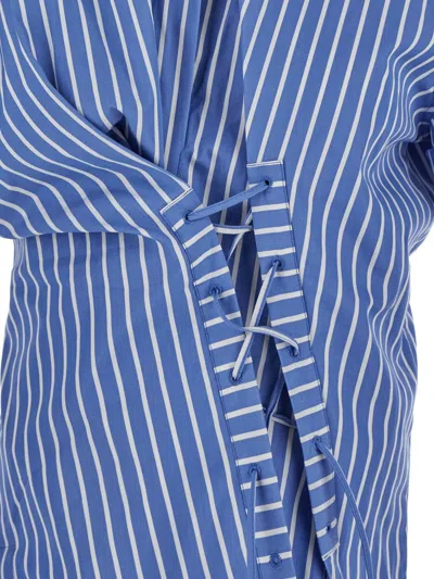 Shop Dries Van Noten Cotton Shirt In Blue