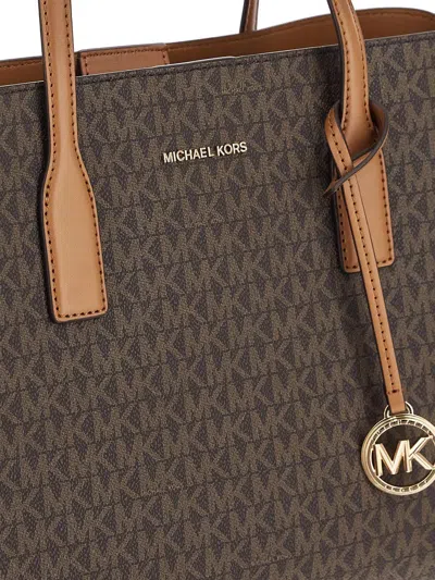 Shop Michael Michael Kors Ruthie Bag In Brown