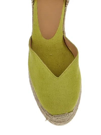 Shop Castaã±er Chiara Shoe In Yellow