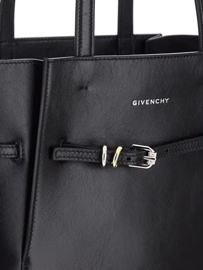 Shop Givenchy Voyou Small Tote In Black