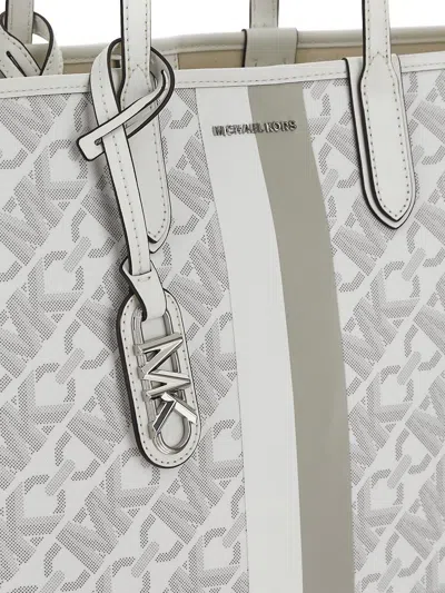 Shop Michael Michael Kors Eliza Bag In White
