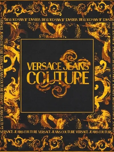 Shop Versace Jeans Couture Baroque Foulard In Multicolor