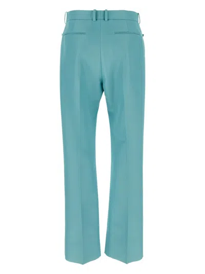 Shop Tom Ford Wool Trousers In Green