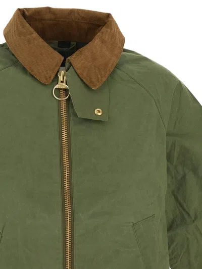 Shop Barbour Campbell Showerproof Jacket In Green