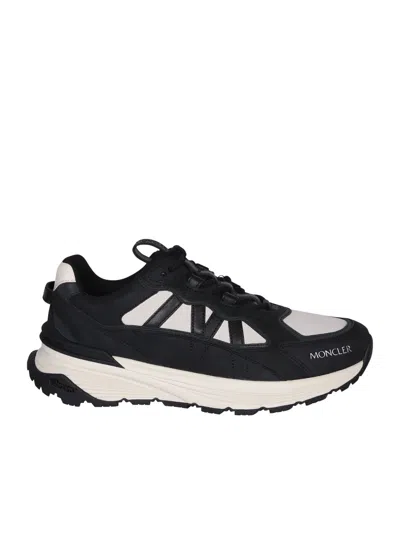 Shop Moncler Lite Runner Low Black Sneakers