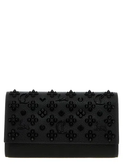 Shop Christian Louboutin Lyoth Wallet In Black