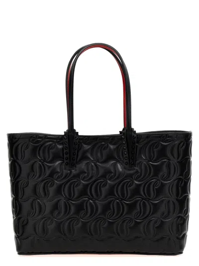 Shop Christian Louboutin Cabata Small Handbag In Black