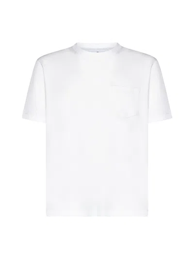Shop Brunello Cucinelli T-shirt In Off White