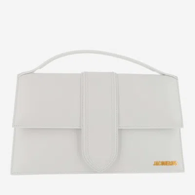 Shop Jacquemus Le Bambinou Bag In White