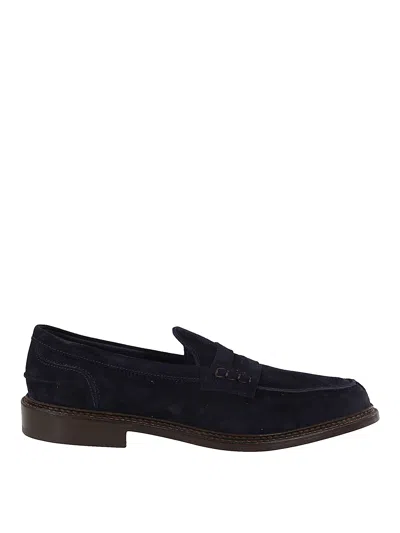 Shop Tricker's Zapatos Con Cordones - Azul Oscuro In Dark Blue
