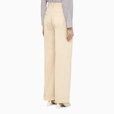 Maison Kitsuné Pleated Straight Pants