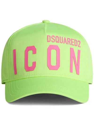 Shop Dsquared2 Caps & Hats In Green