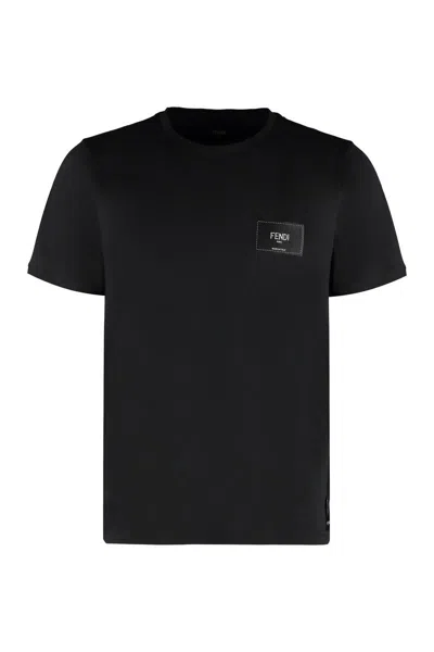 Shop Fendi T-shirts & Tops In Black