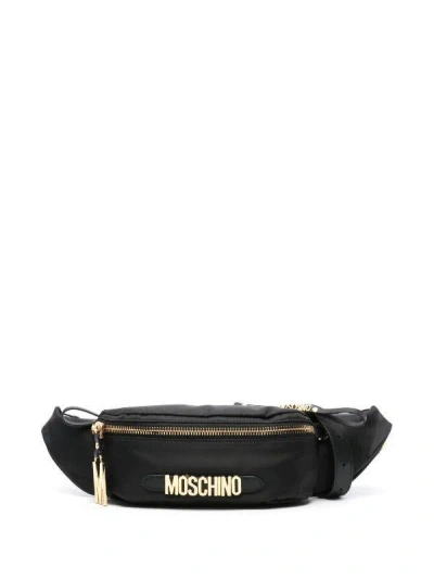 Shop Moschino Couture Crossbody In Black