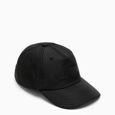 Shop Valentino Garavani Caps & Hats In Black