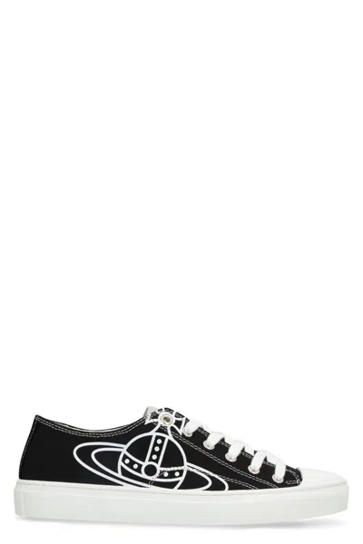 Shop Vivienne Westwood Sneakers In Black