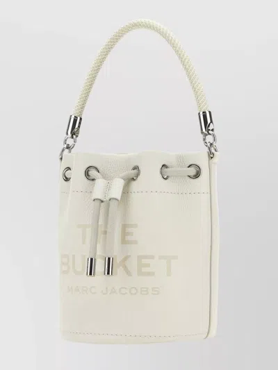 Shop Marc Jacobs Leather Bucket Bag Silver Hardware