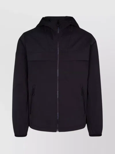 Shop Duvetica Hooded Jackets With Adjustable Hem And Side Pockets