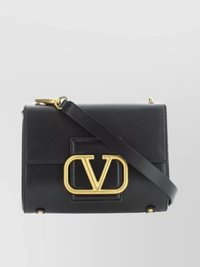 Shop Valentino Stud Sign Shoulder Bag Chain Strap