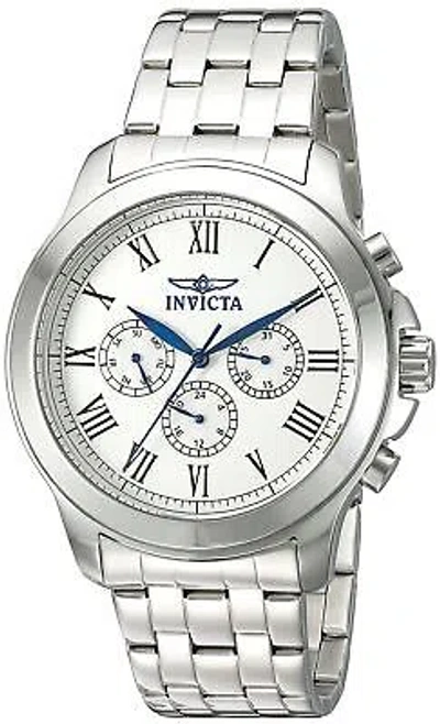 Pre-owned Invicta Men's 21657 Specialty Analog Display Swiss Quartz Silver Watch